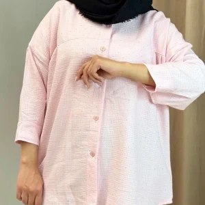 شومیز مانتویی شهگل (پک 3 عددی)
