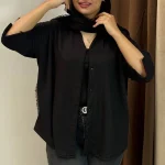 شومیز مانتویی ماندانا (پک 3 عددی)