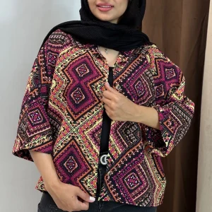 شومیز باکسی گلیمی (پک 3 عددی)