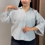 شومیز مانتویی نیلوفر (پک 3 عددی)