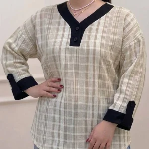 شومیز باکسی دنیز (پک 5 عددی)