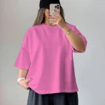 تیشرت باکسی بیسیک (پک 5 عددی)
