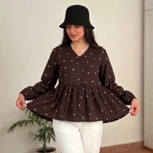 شومیز عروسکی گندم (پک 5 عددی)