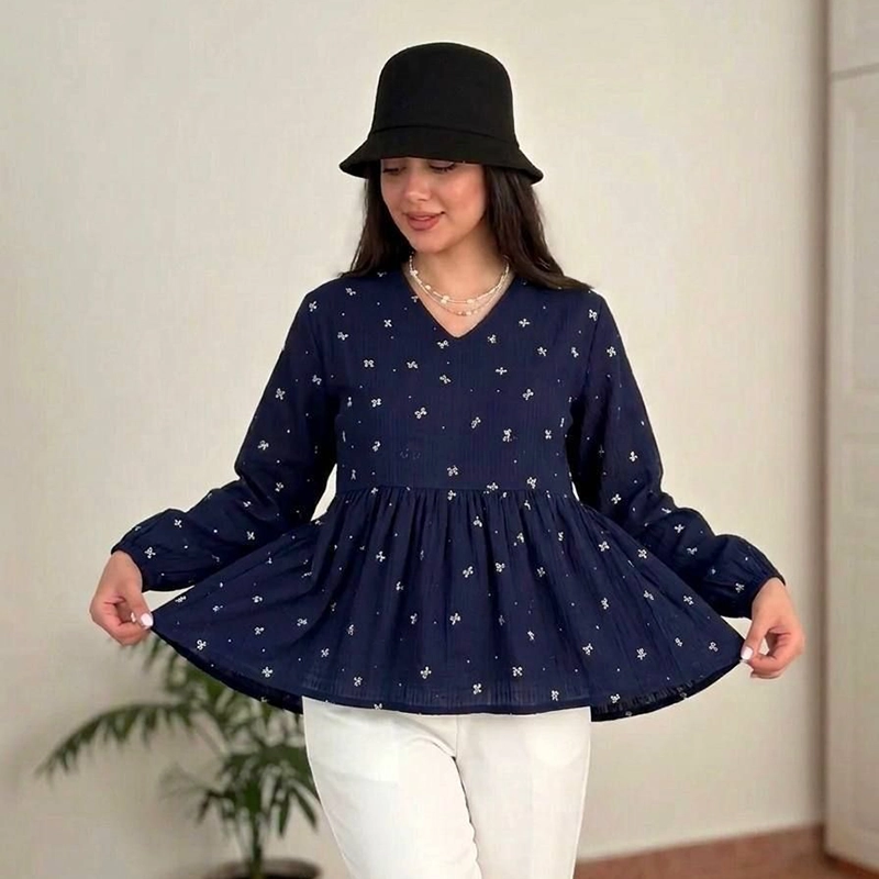 شومیز عروسکی گندم (پک 5 عددی)