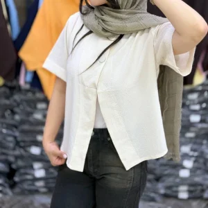 شومیز دو دکمه نیاز (پک 4 عددی)