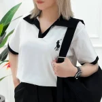 پولوشرت یقه سفید (پک 5 عددی)