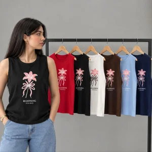 تاپ حلقه ای شکوفه (پک 6 عددی)