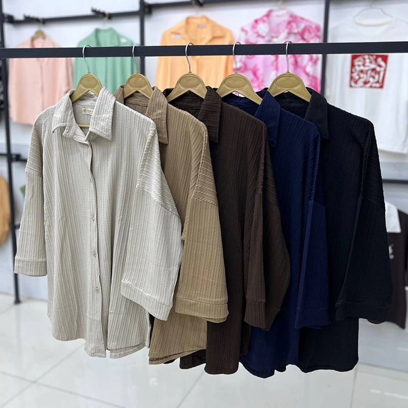 شومیز مانتویی لارا (پک 3 عددی)